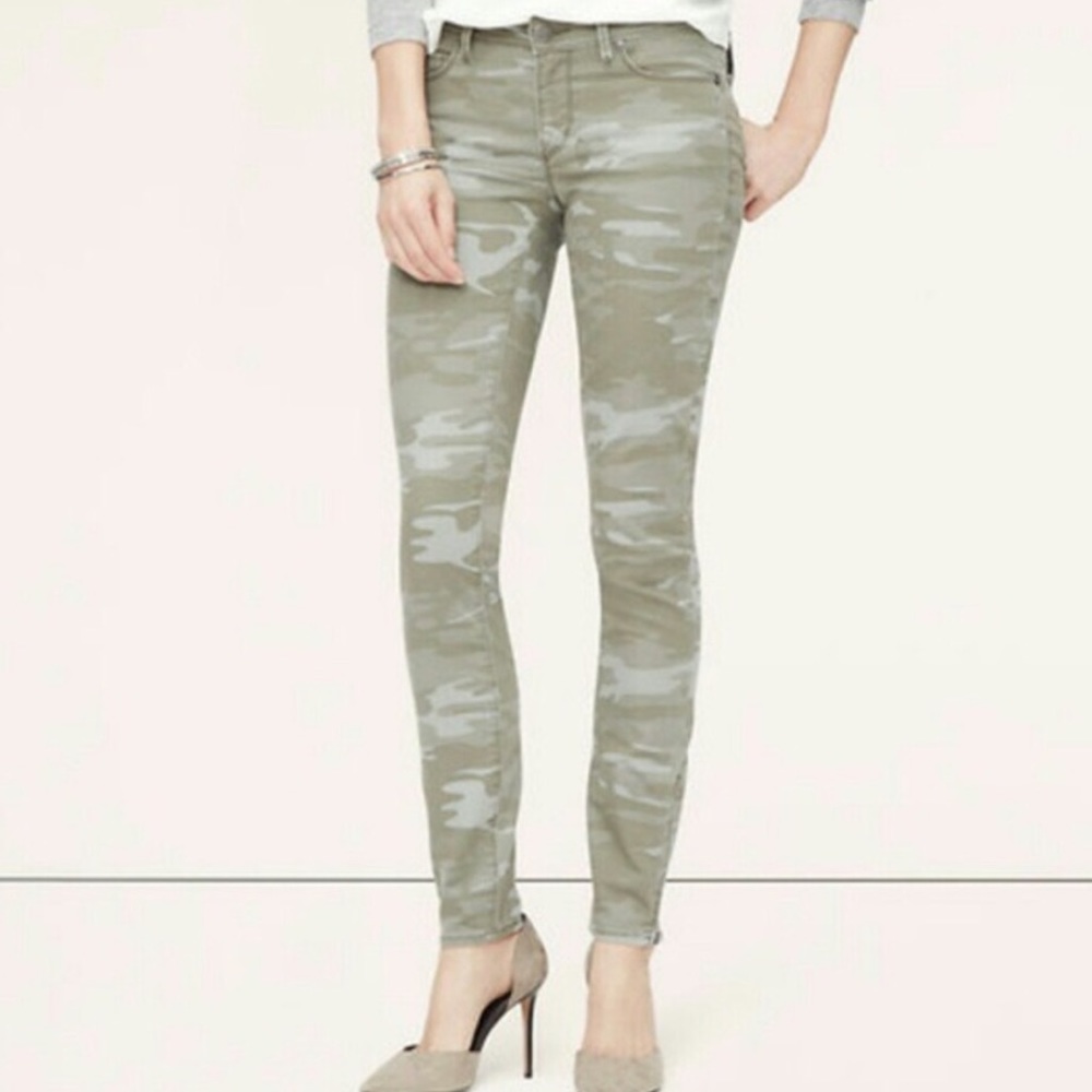 Loft Camo Skinny Pants